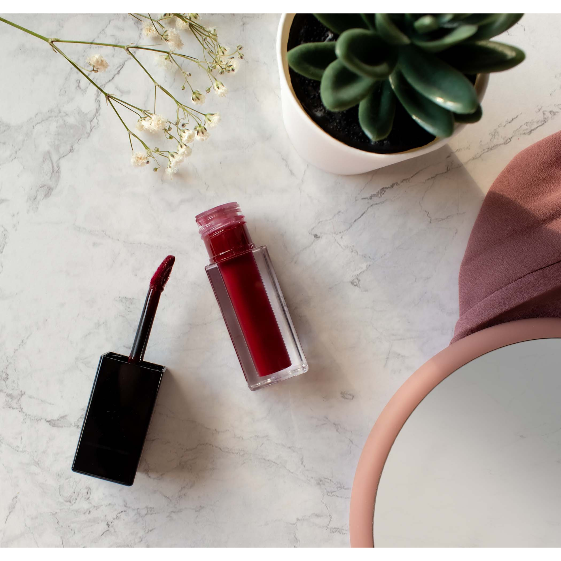 Matte Lip Stain - Deep Burgundy